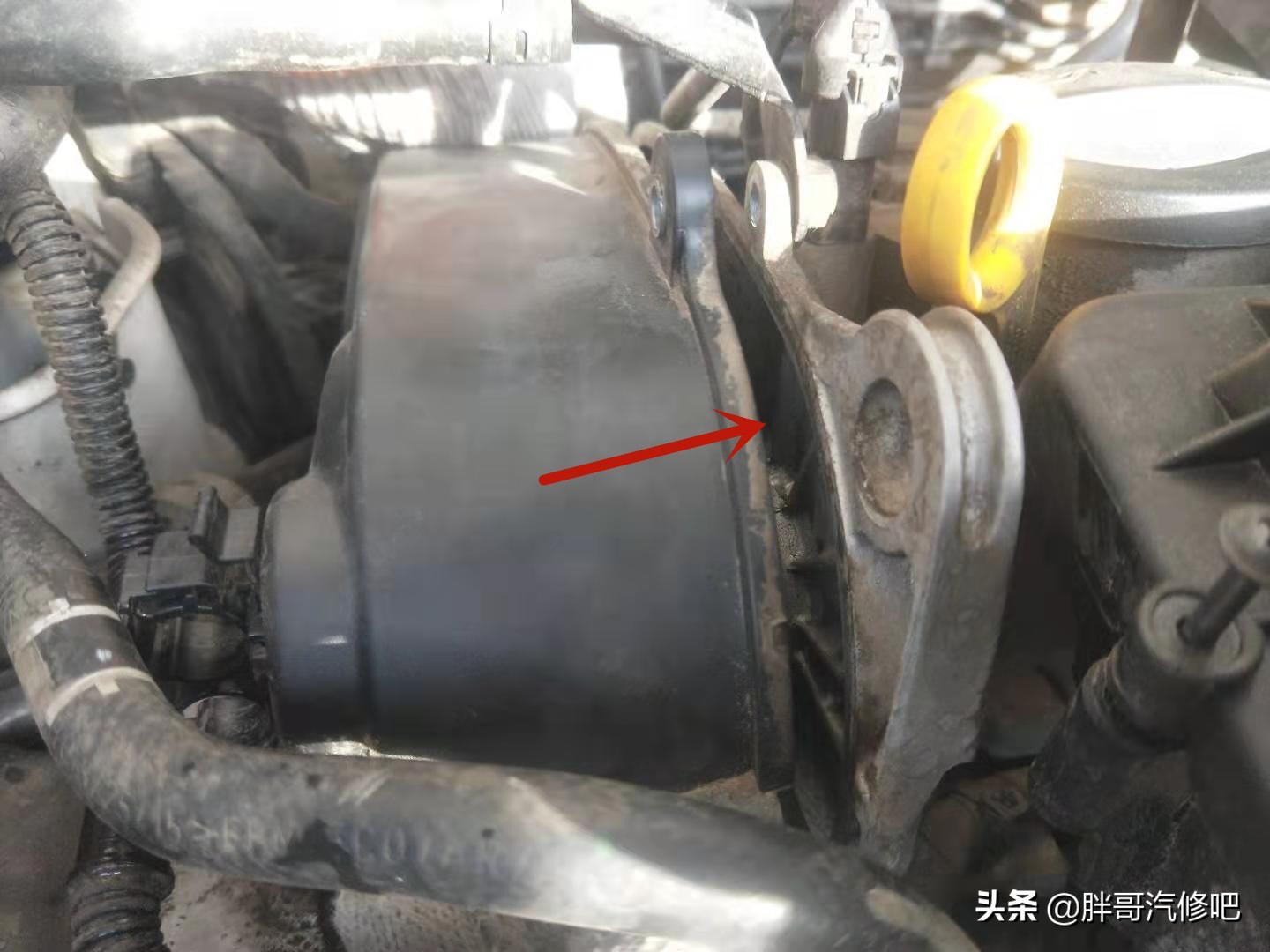 大众1.4EA211发动机“咕噜咕噜”，是正时皮带涨紧器太紧故障吗？