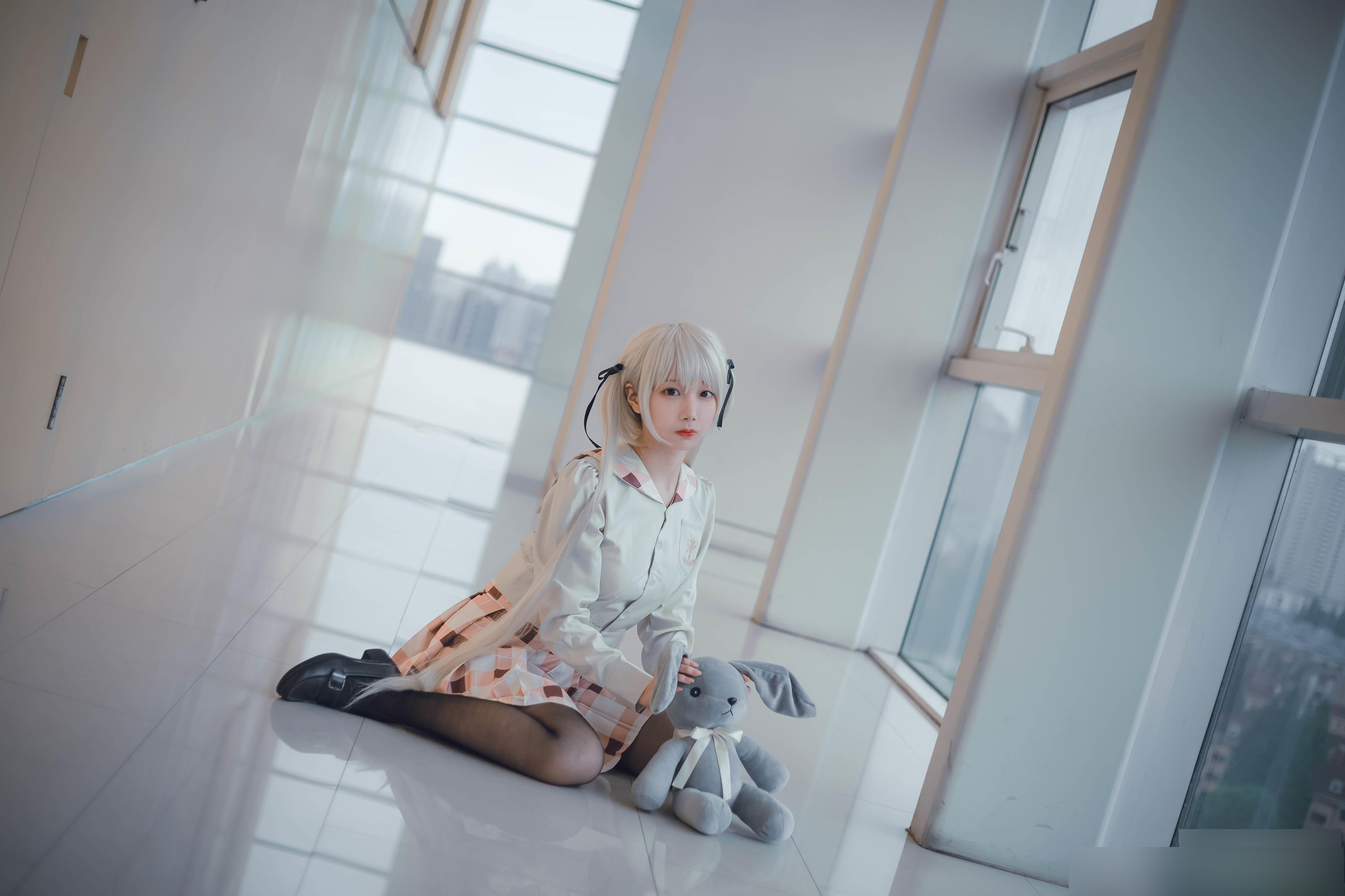 三组国人可爱妹子cos的春日野穹!这样可爱的妹妹谁不想要呢?