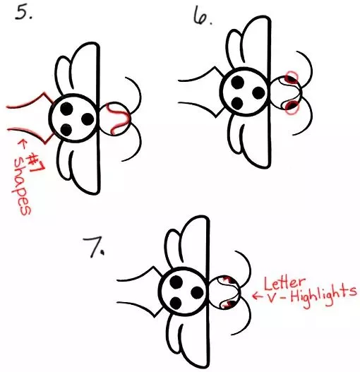 26个英文字母创意简笔画，轻松画出好看的图画