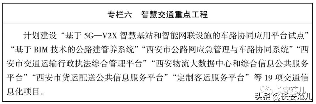 西安“十四五”综合交通规划：投资4724亿，打造交通强国典范城市