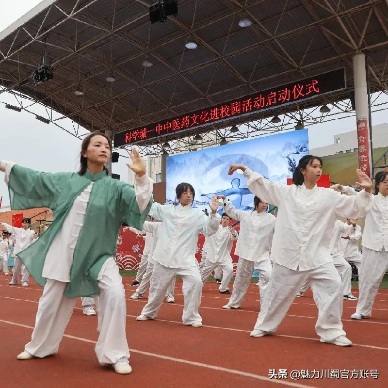 中医药文化进校：科学城一中弘扬传统文化，助力青少年健康成长