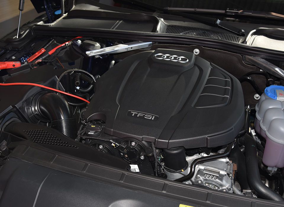 无框车门 溜背造型 到店实拍全新奥迪A5 Sportback