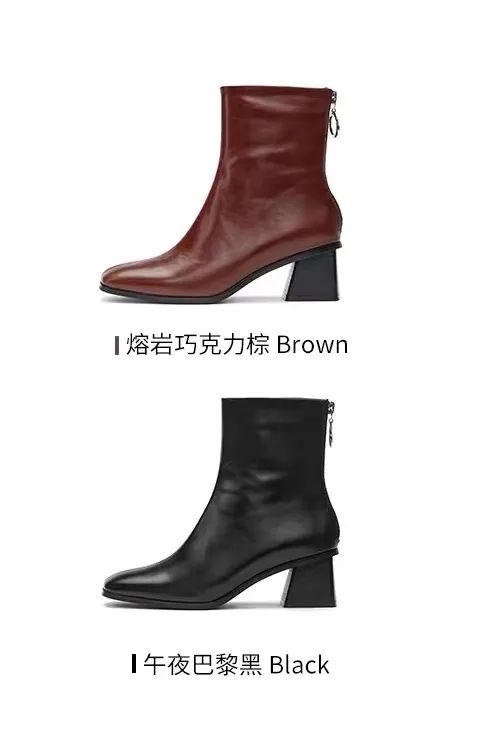 別再穿“打底褲”了，現在流行“褲子＋短靴”！保暖又顯瘦