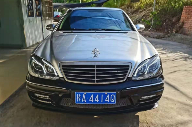 花4万改2004奔驰S350，看到大灯时大家直呼改成了奔驰E