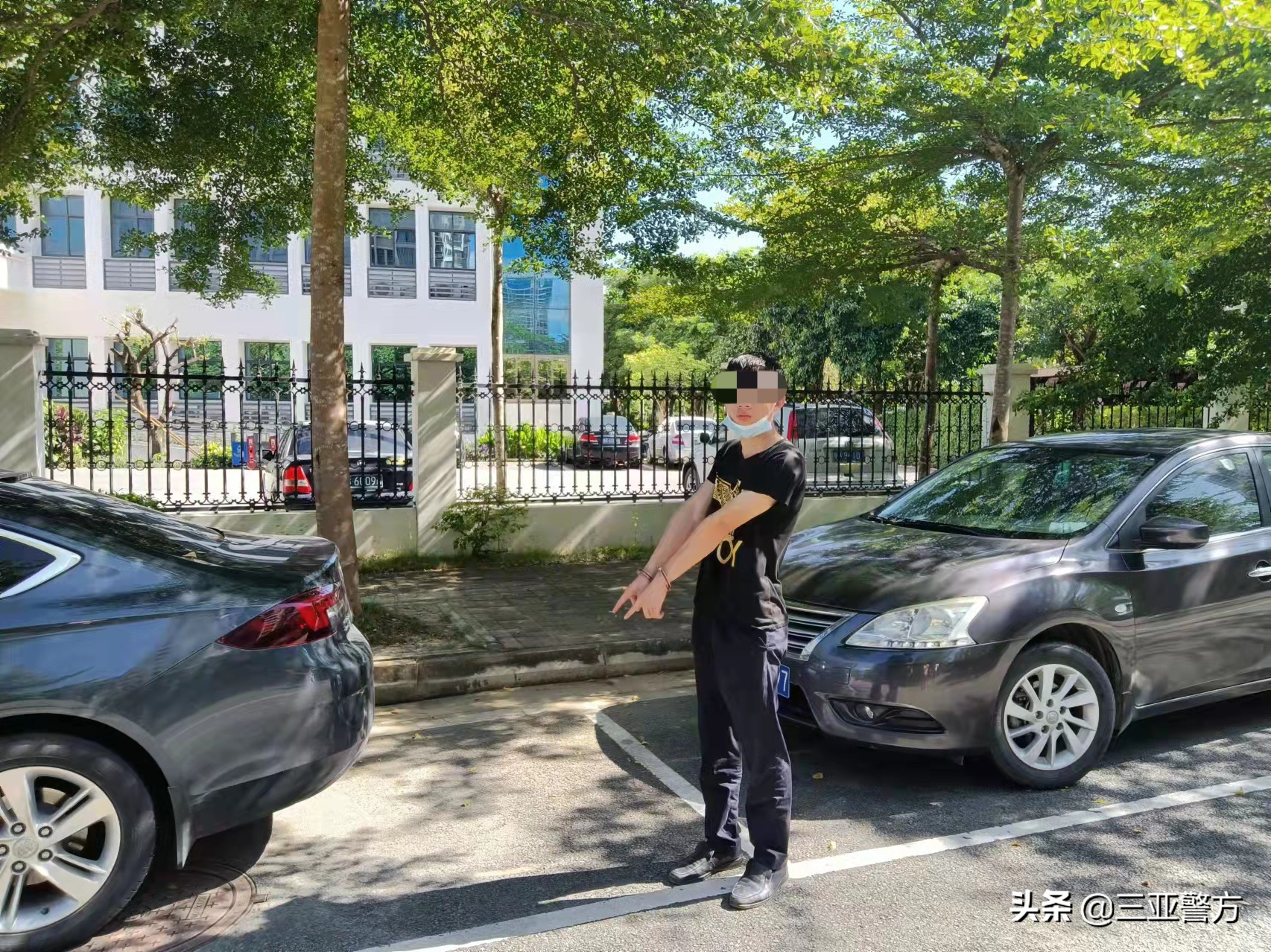 盗窃汽车三元催化器一男子被三亚吉阳警方刑拘