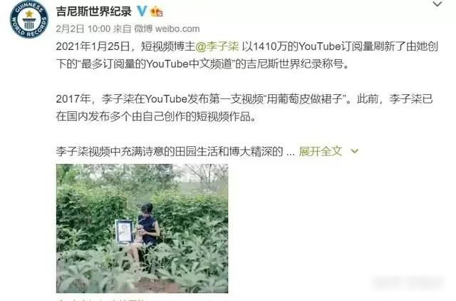 网红李子柒（李佳佳背景资料）怎么停止更新视频,资本手段背后有什么秘密?