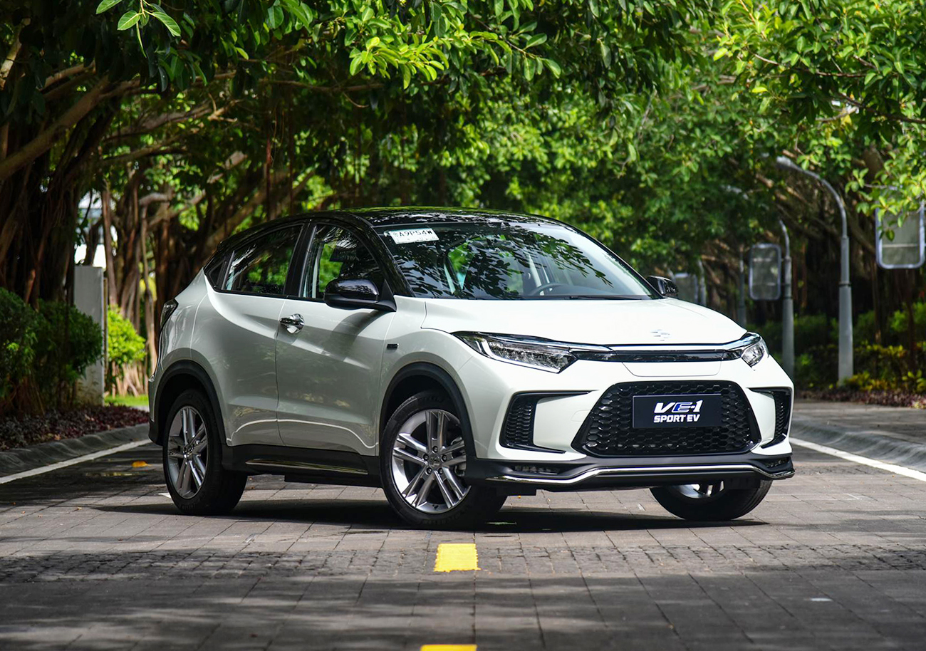 480km续航带快充，小巧灵活的家用代步SUV，实拍广汽本田VE-1