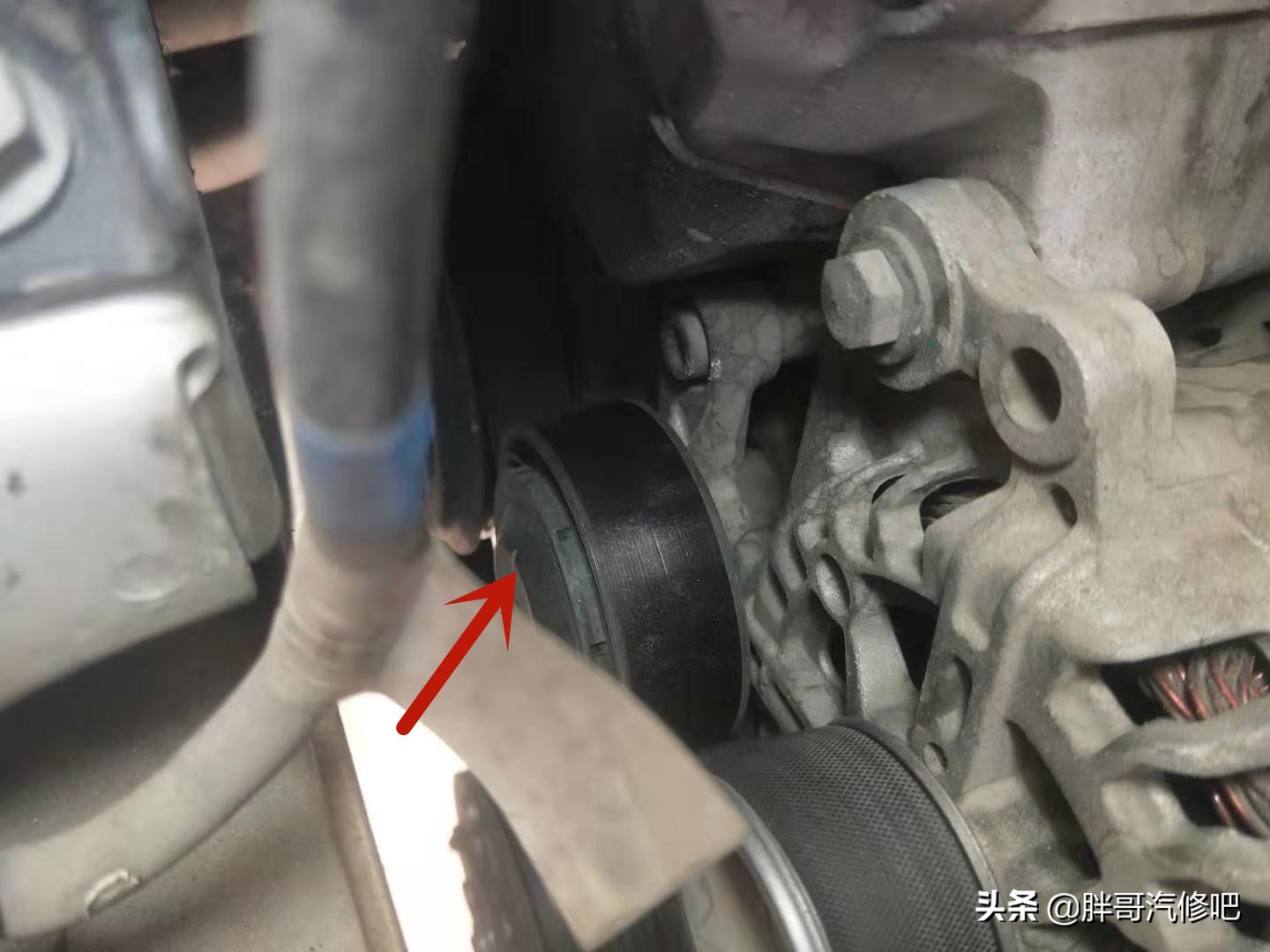 大众1.4EA211发动机“咕噜咕噜”，是正时皮带涨紧器太紧故障吗？