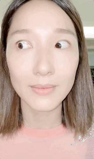 王祖蓝和老婆女儿转动眼球，Gabby画风搞笑，被调侃全家“蓝化”