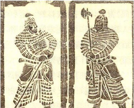 中国古代门神，你可能只知道秦琼、尉迟恭，却不知道还有这几个