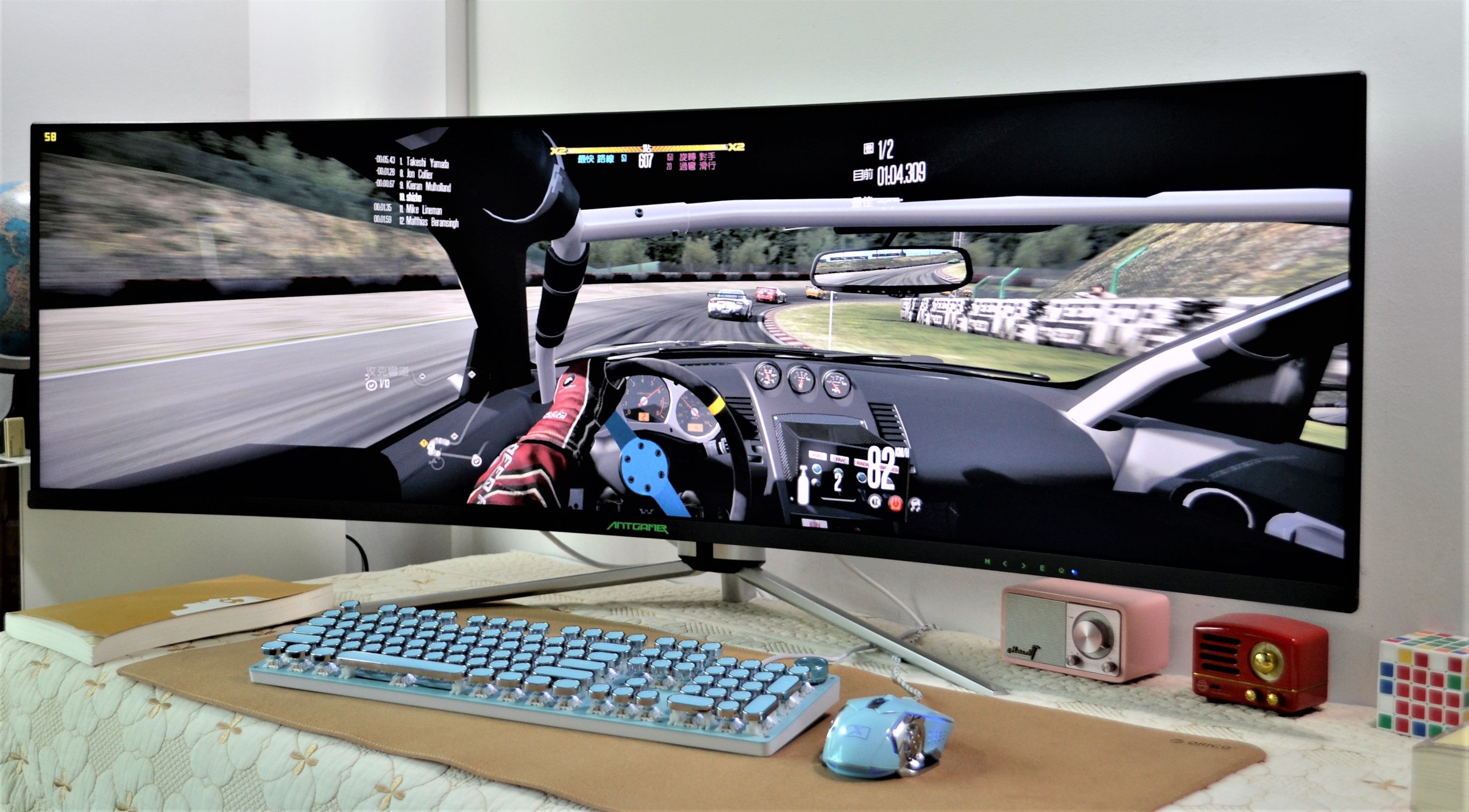 大屏全景时代，49英寸ANT491UC显示器搭配高刷，临场感更足