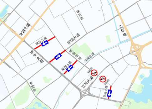 11日起，这些路段即将开始施工，请注意绕行哦