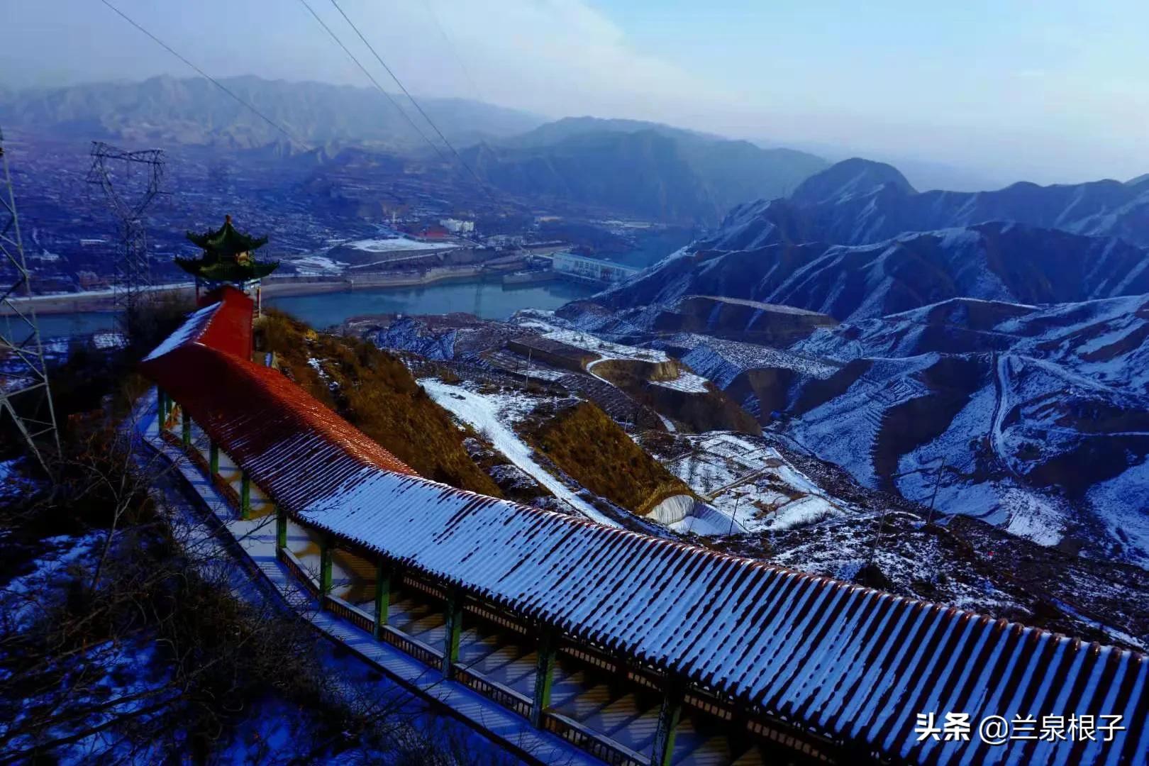 蘭州皋蘭什川徒步行遊什川觀景臺,龍山國際滑雪場登頂雷神廟穿越至