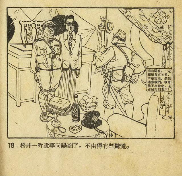 1956年老版《平原游击队》姬寿彭绘画