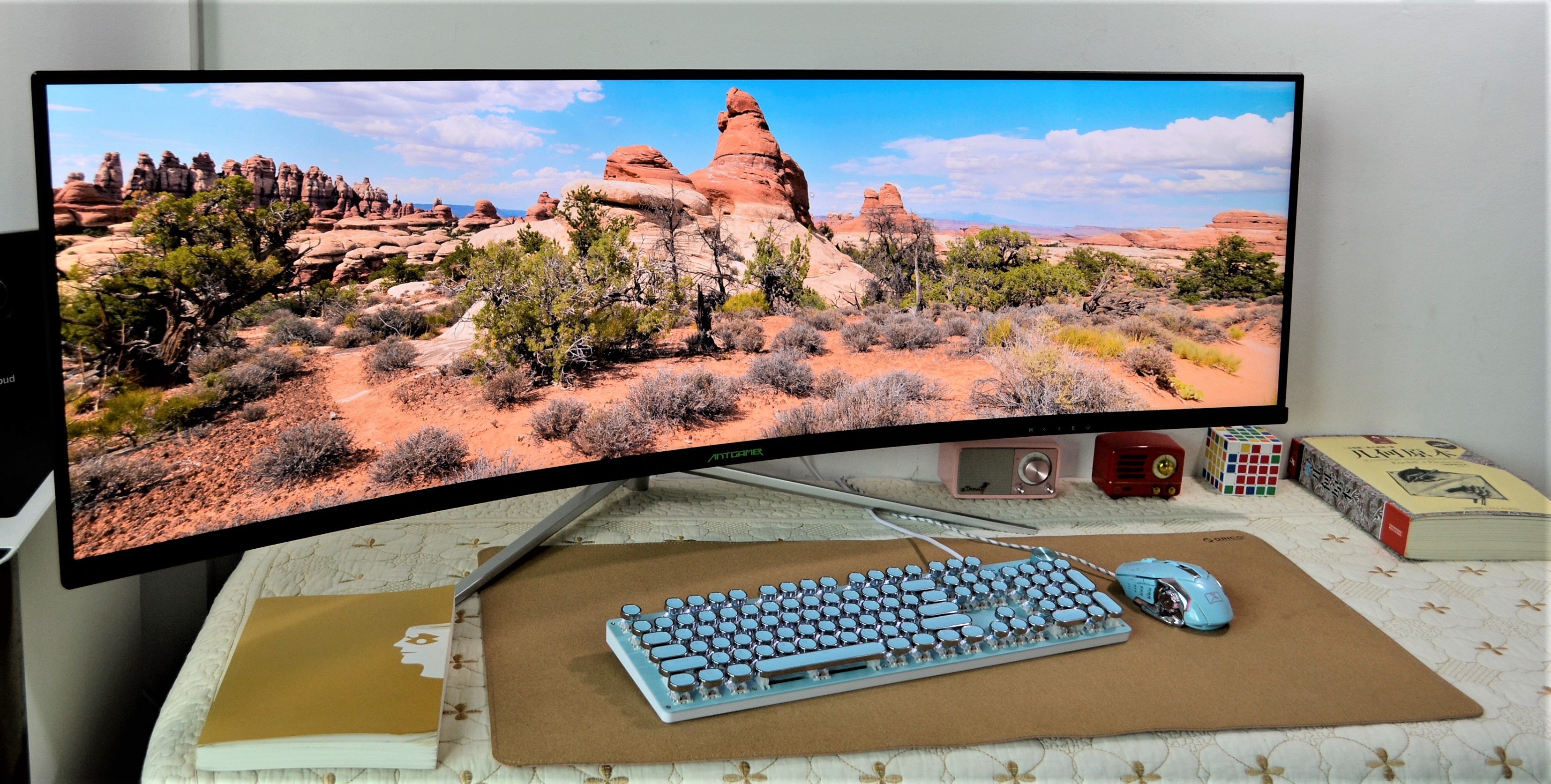 大屏全景时代，49英寸ANT491UC显示器搭配高刷，临场感更足