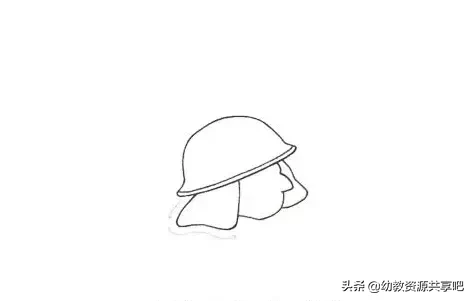 「简笔画教程」幼儿园简笔画教程之《我是小小消防员》