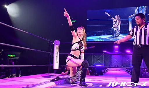 日本美少女摔角手赤井沙希，这赛场风姿，真是难顶啊！_图片 No.12