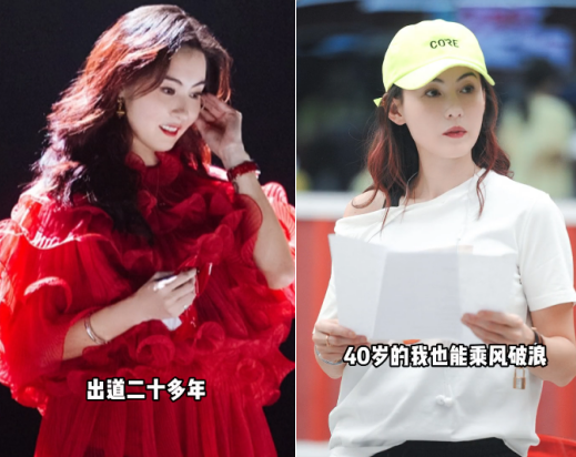 张柏芝被俩儿子甜蜜亲吻！14大儿子留胡子变化大，一头卷发侧脸帅