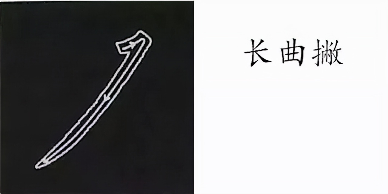 柳公权楷书基本笔画的写法