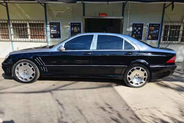 花4万改2004奔驰S350，看到大灯时大家直呼改成了奔驰E