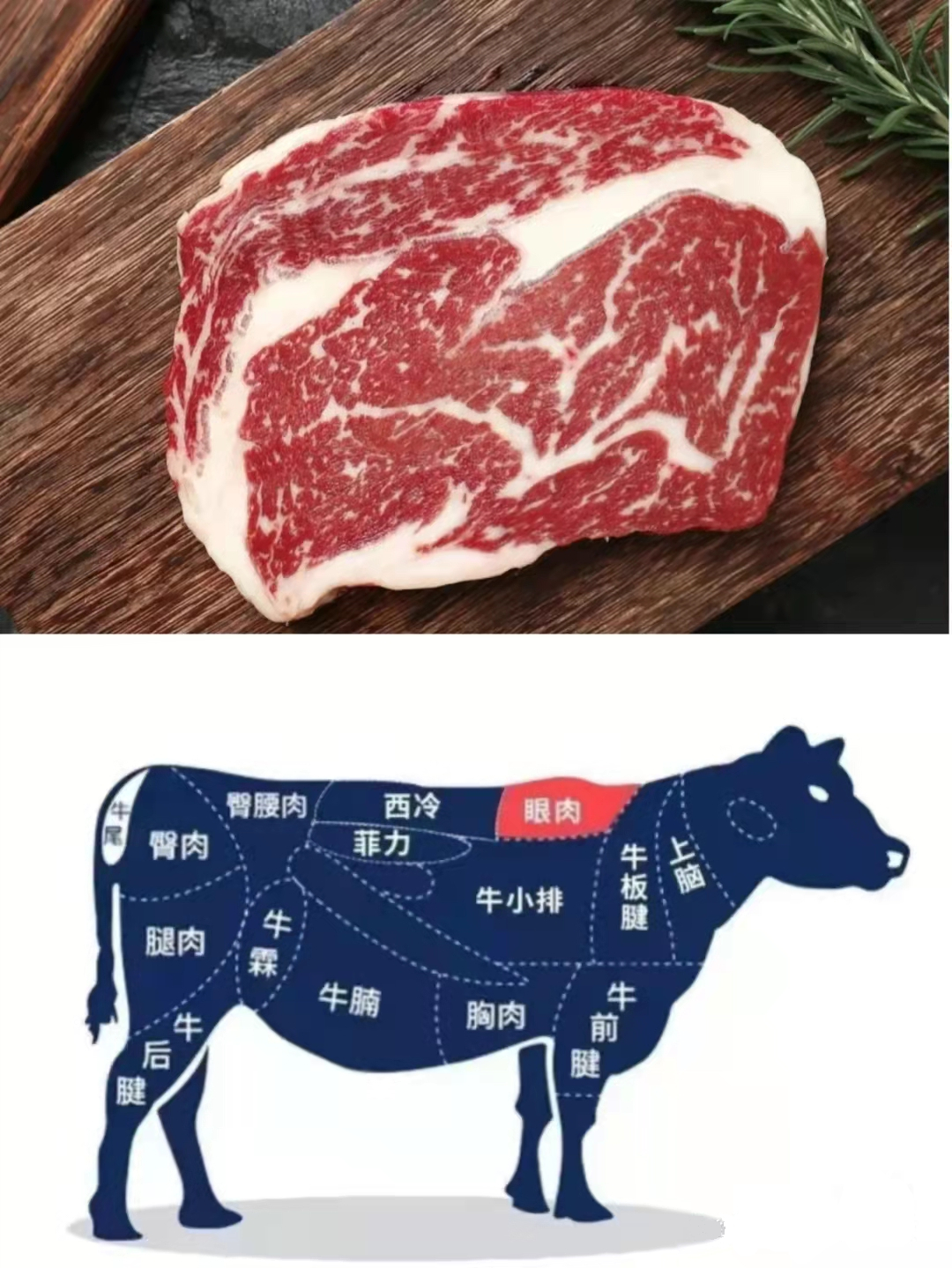 牛肉不同部位區(qū)別，美食口感自然不同