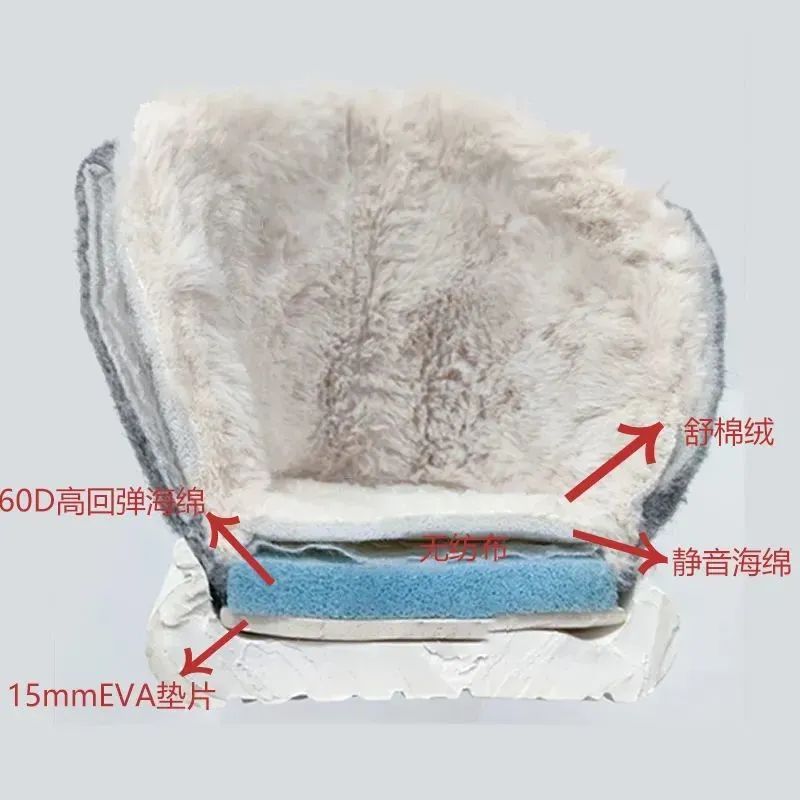 这棉靴，软得像踩进兔子窝，时髦温暖全家爱
