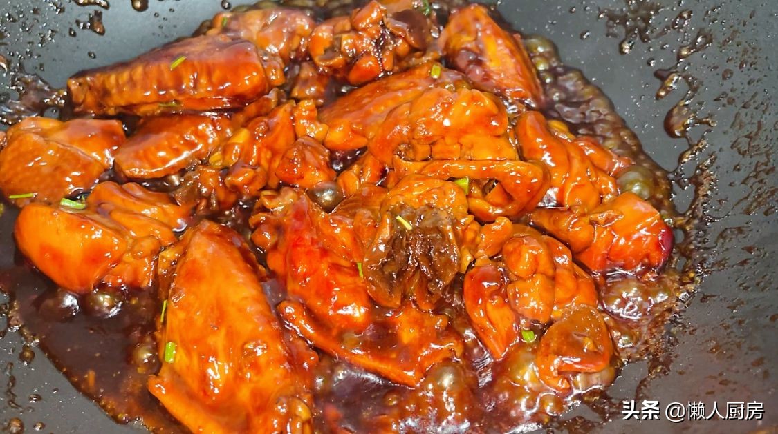 饭店烧的红烧鸡肉那么好吃！诀窍就在这里
