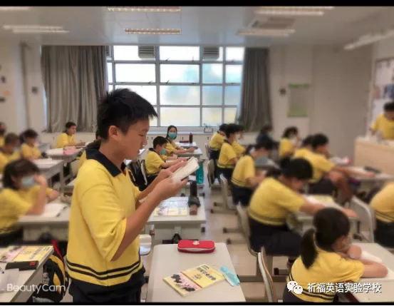 祈福英语实验中学七年级开学月记(图8)