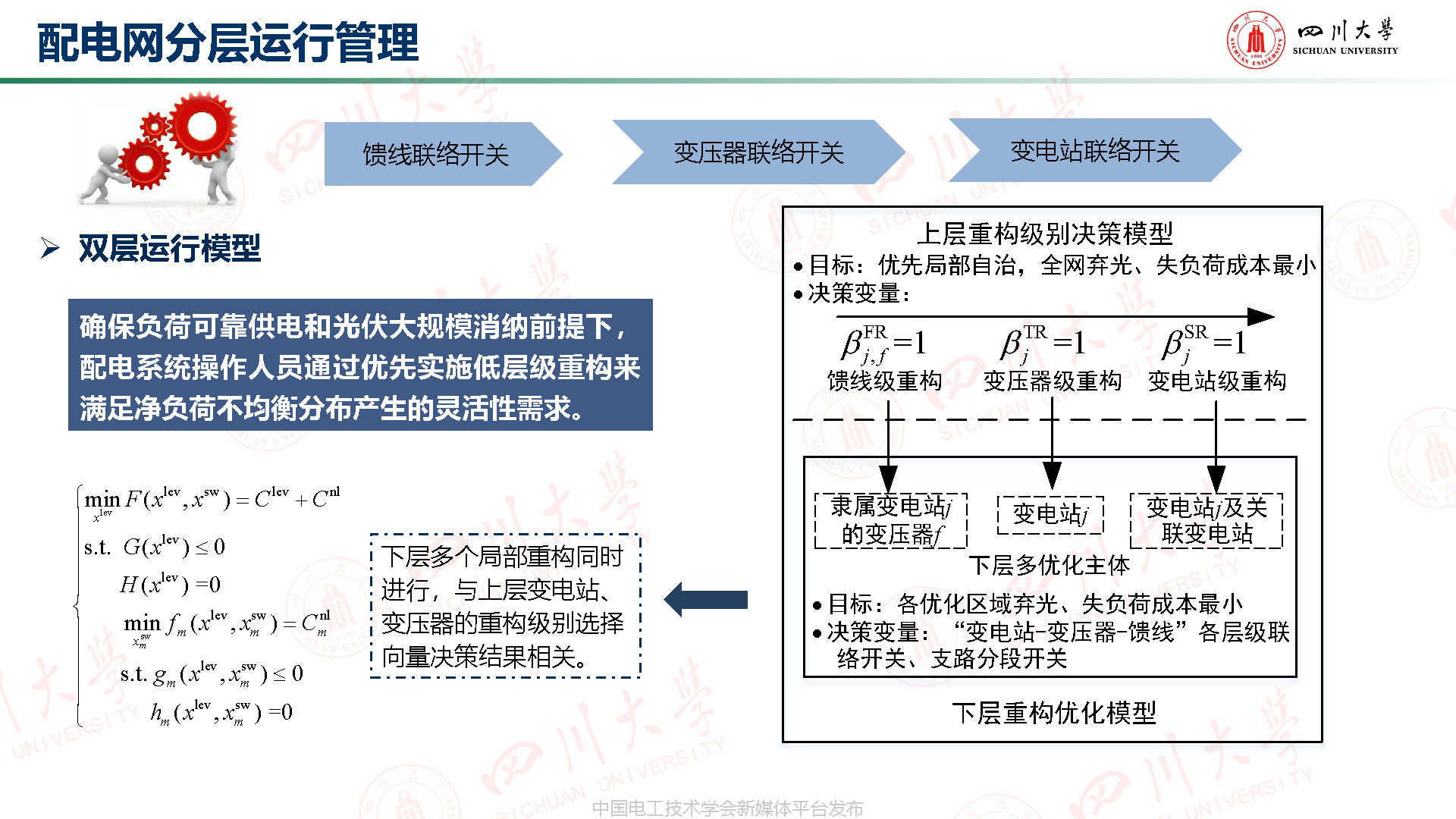 川大高红均副教授:机器学习驱动的分布式储能博弈与配网分层管理