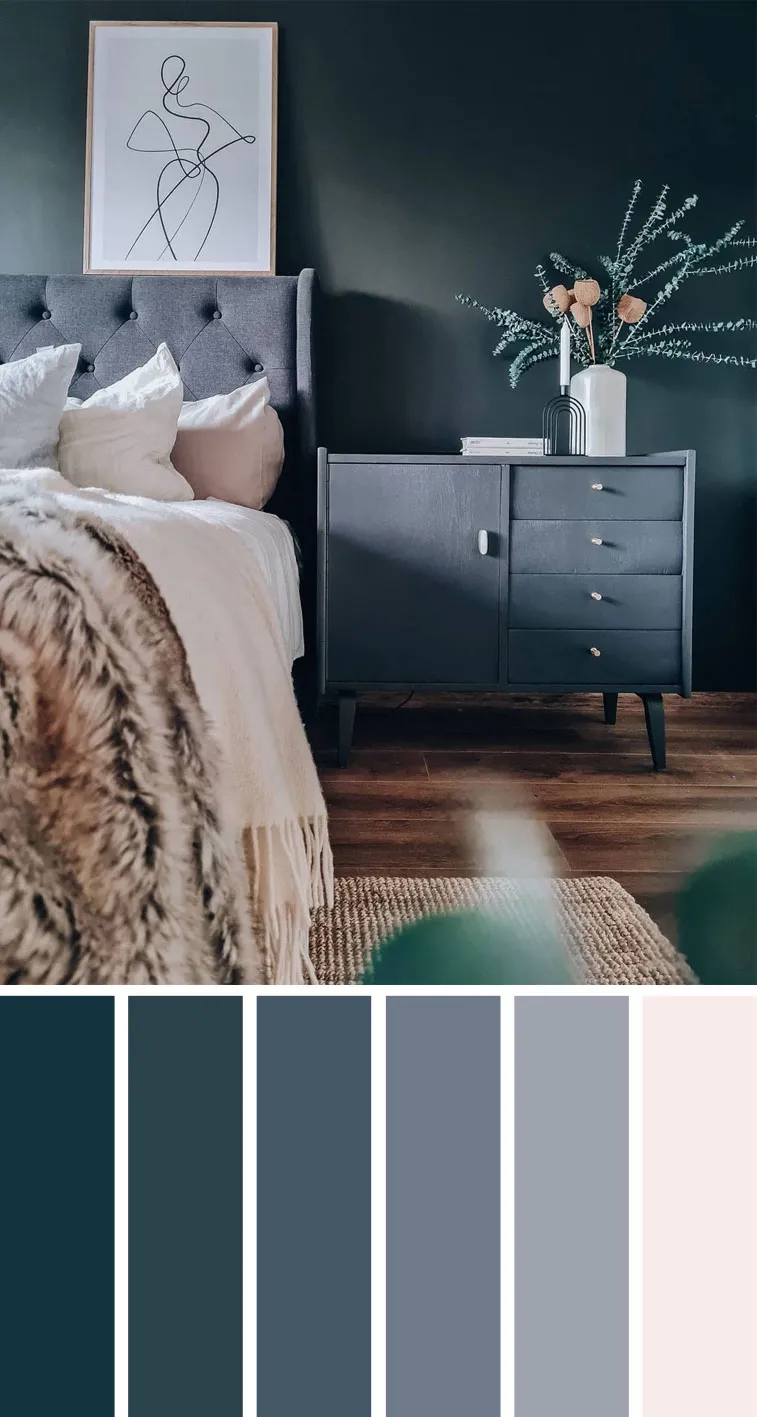 軟裝設計丨50款臥室色彩案例