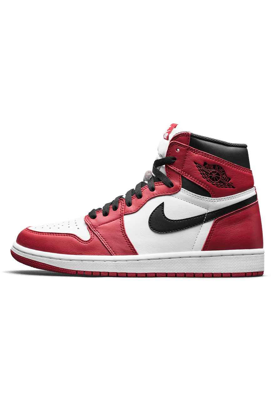 是一个神话的开始,这是由有远见的tinker hatfield设计的第一只乔丹鞋