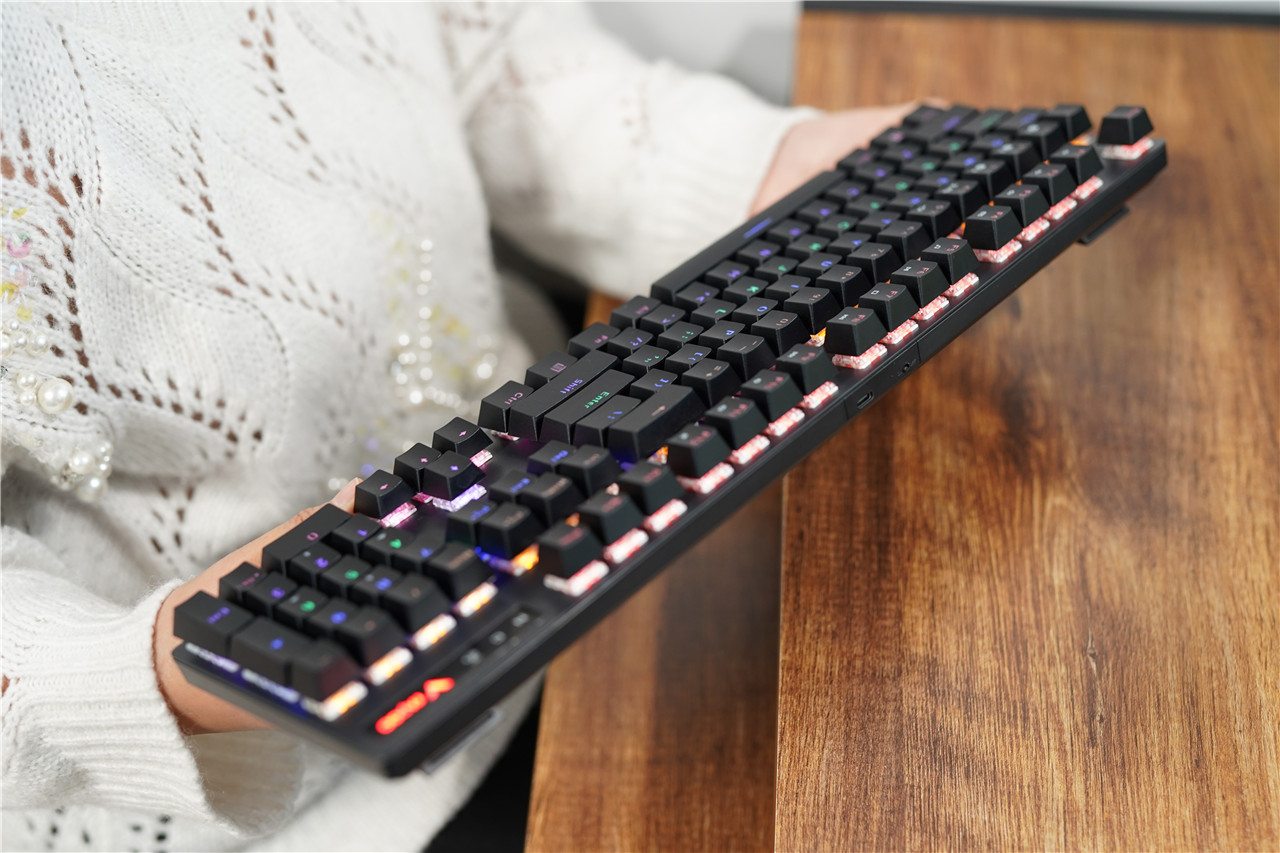 雷柏V500PRO多模式无线键盘日常办公游戏娱乐样样行