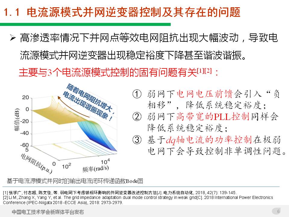 技术报告：高渗透率新能源发电并网逆变器的阻抗自适应双模式控制