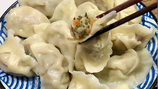 野生天然荠菜，包成水饺比韭菜馅还香，调馅技巧学起来，值得收藏