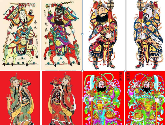 中国古代门神，你可能只知道秦琼、尉迟恭，却不知道还有这几个