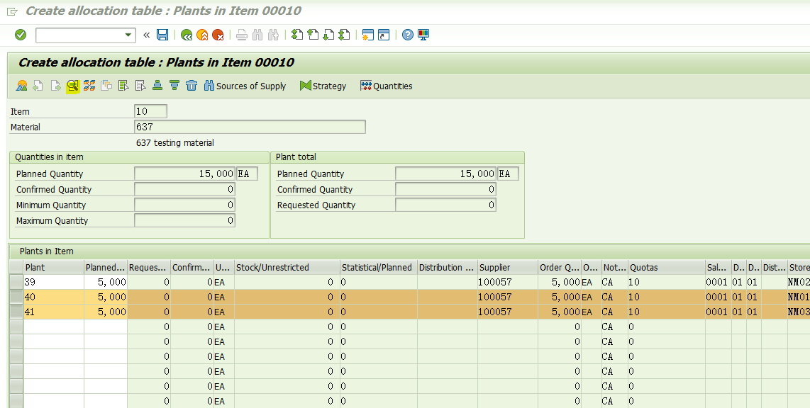 SAP RETAIL建立分配表報錯 -Plant 39 Confirmation date not maintained