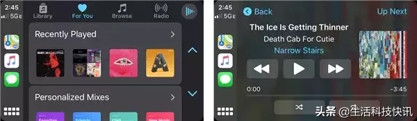 苹果iOS 13 CarPlay详解：全新UI设计 独立App视图