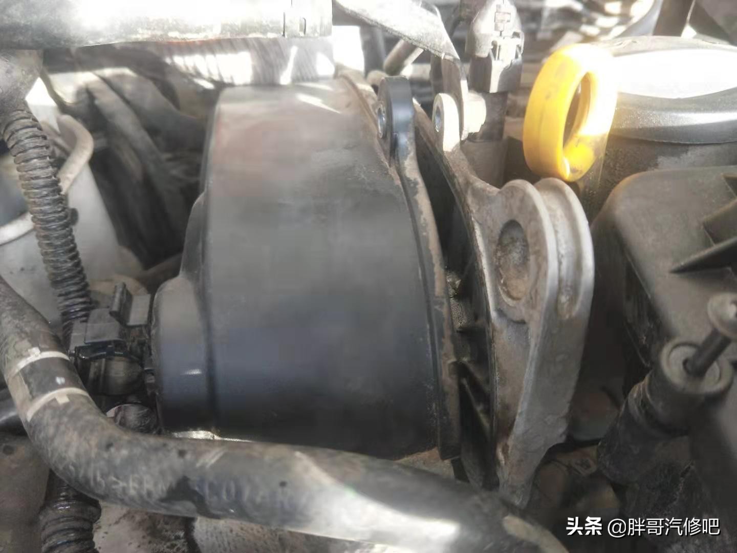 大众1.4EA211发动机“咕噜咕噜”，是正时皮带涨紧器太紧故障吗？
