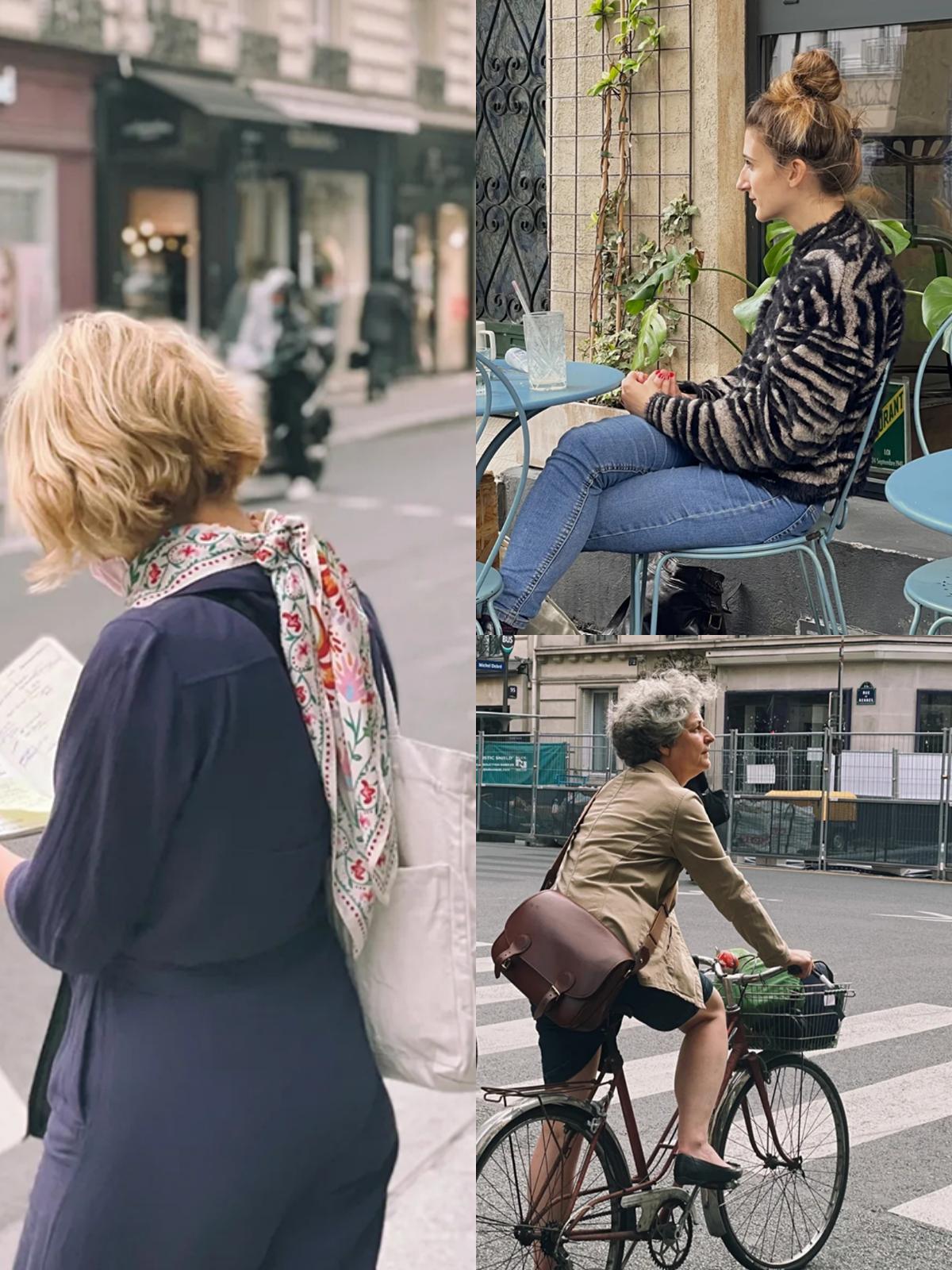 巴黎路人有多会穿？夏季出街穿“背心+牛仔裤”，却比模特还时髦