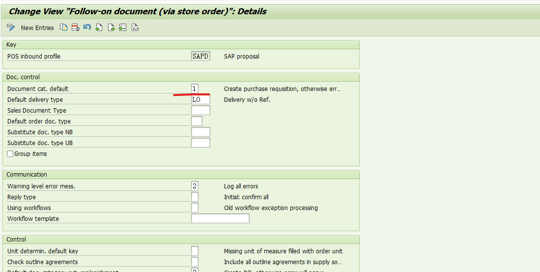 SAP RETAIL 通过自动补货功能触发采购申请
