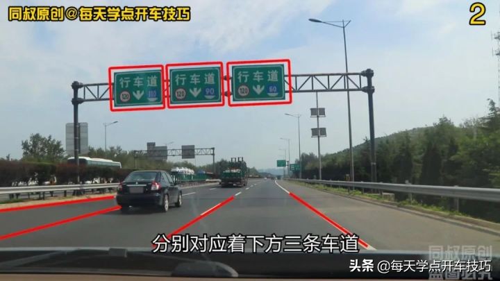 新手高速公路行车宝典，车道限速和变道，这些规则技巧需要知道