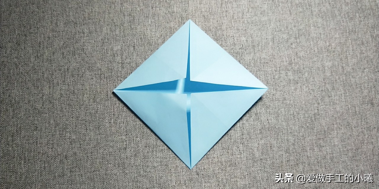 超漂亮的玫瑰花折纸，看似复杂，实则非常简单哦