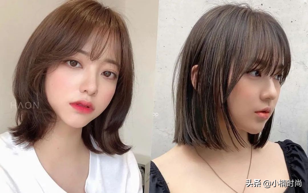 2021年圆脸女生发型小技巧！学会秒变精致瓜子脸