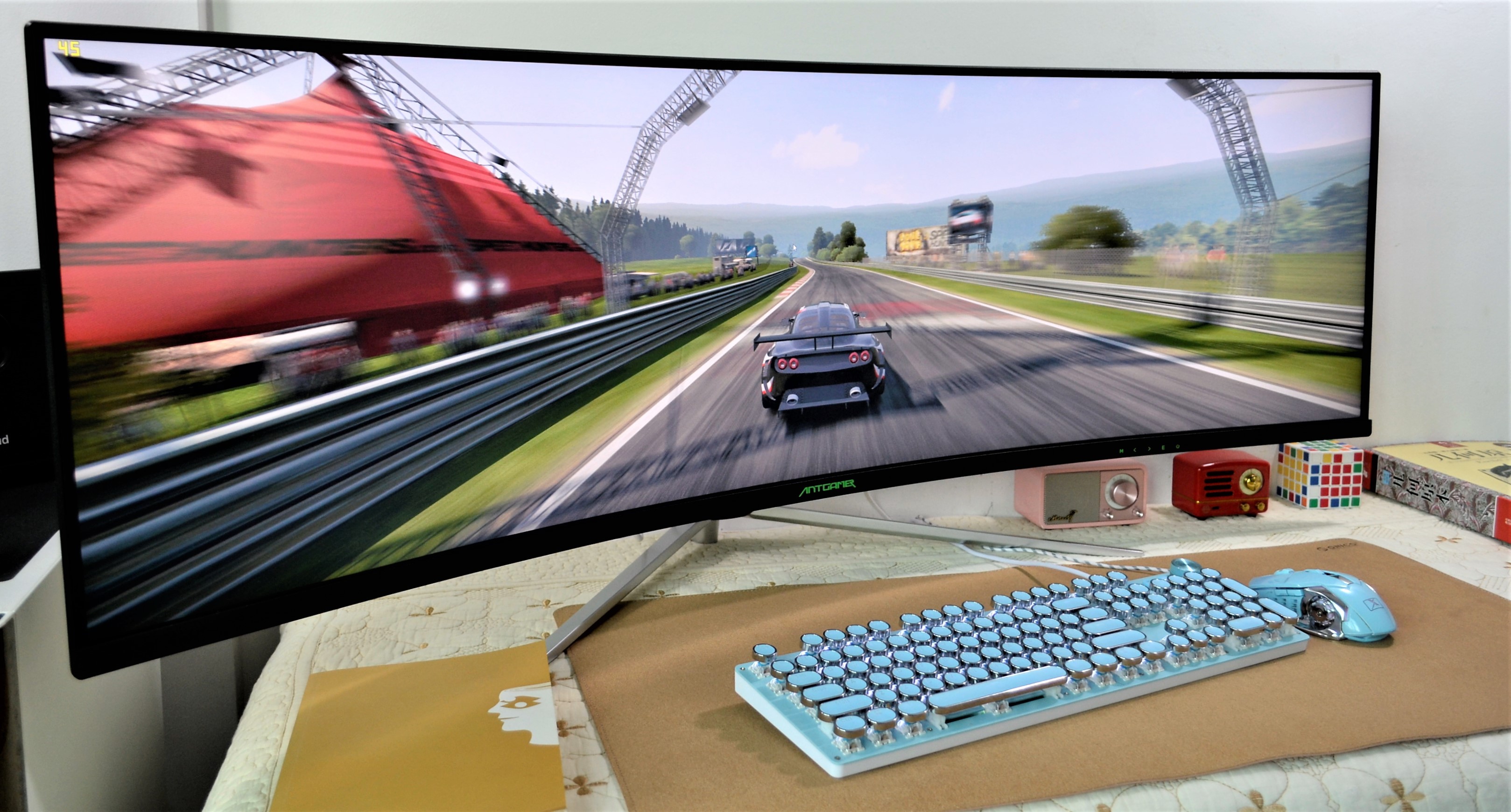 大屏全景时代，49英寸ANT491UC显示器搭配高刷，临场感更足