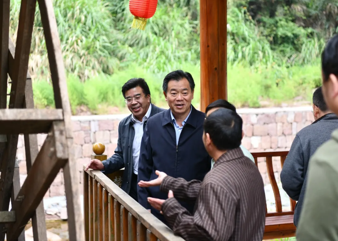 石希欣在沅陵辰溪调研文旅融合发展、文物和传统村落保护利用工作