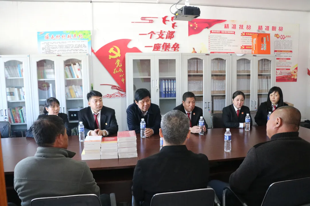 法院村屯聚合力 共驻共建促发展