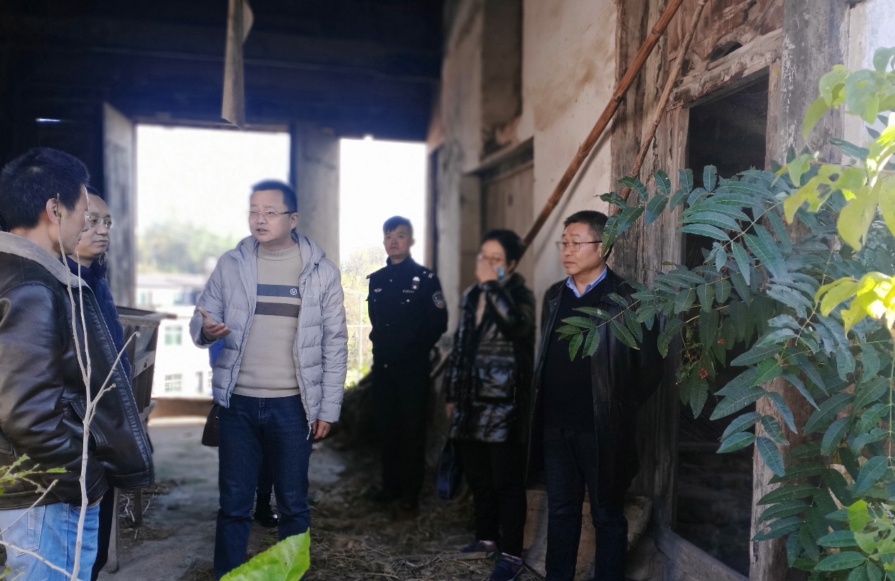 汉阴县文物保护站到蒲溪镇开展文物保护专项巡查工作