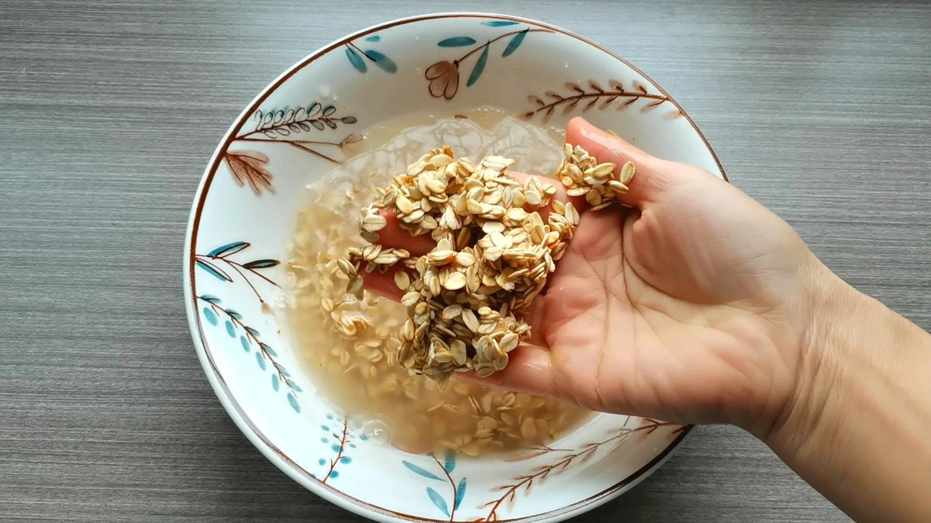 懶人版的燕麥豆沙麵包，不用揉出手套膜，一次醒面，一樣香甜鬆軟