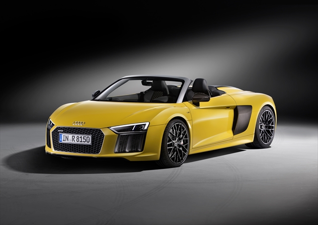 「奥迪」全新“奥迪R8 Spider”售价为155万的敞篷跑车喜欢吗？