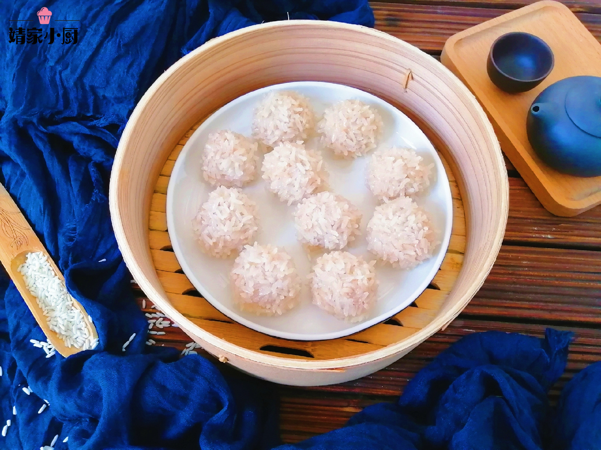软糯飘香的糯米肉丸子做法，一口下去满嘴留香
